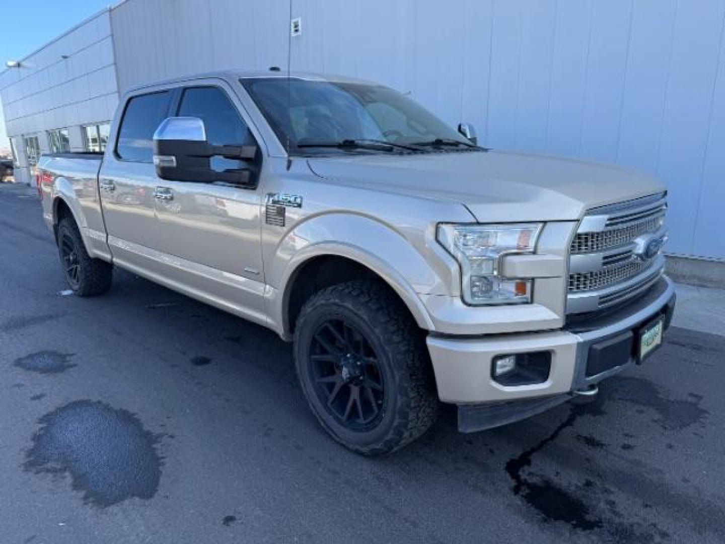 2017 White Gold /Brunello, premium leather Ford F-150 Platinum SuperCrew 6.5-ft. Bed 4WD (1FTFW1EGXHF) with an 3.5 V6 engine, 6-Speed Automatic transmission, located at 1235 N Woodruff Ave., Idaho Falls, 83401, (208) 523-1053, 43.507172, -112.000488 - At Timberline Auto, finding a great deal on your next vehicle is always easy! Our experienced sales staff's goal is to help find you the right vehicle at the right price! Our knowledgeable finance department has options for almost any credit score. We offer extended service contract options to prote - Photo#4