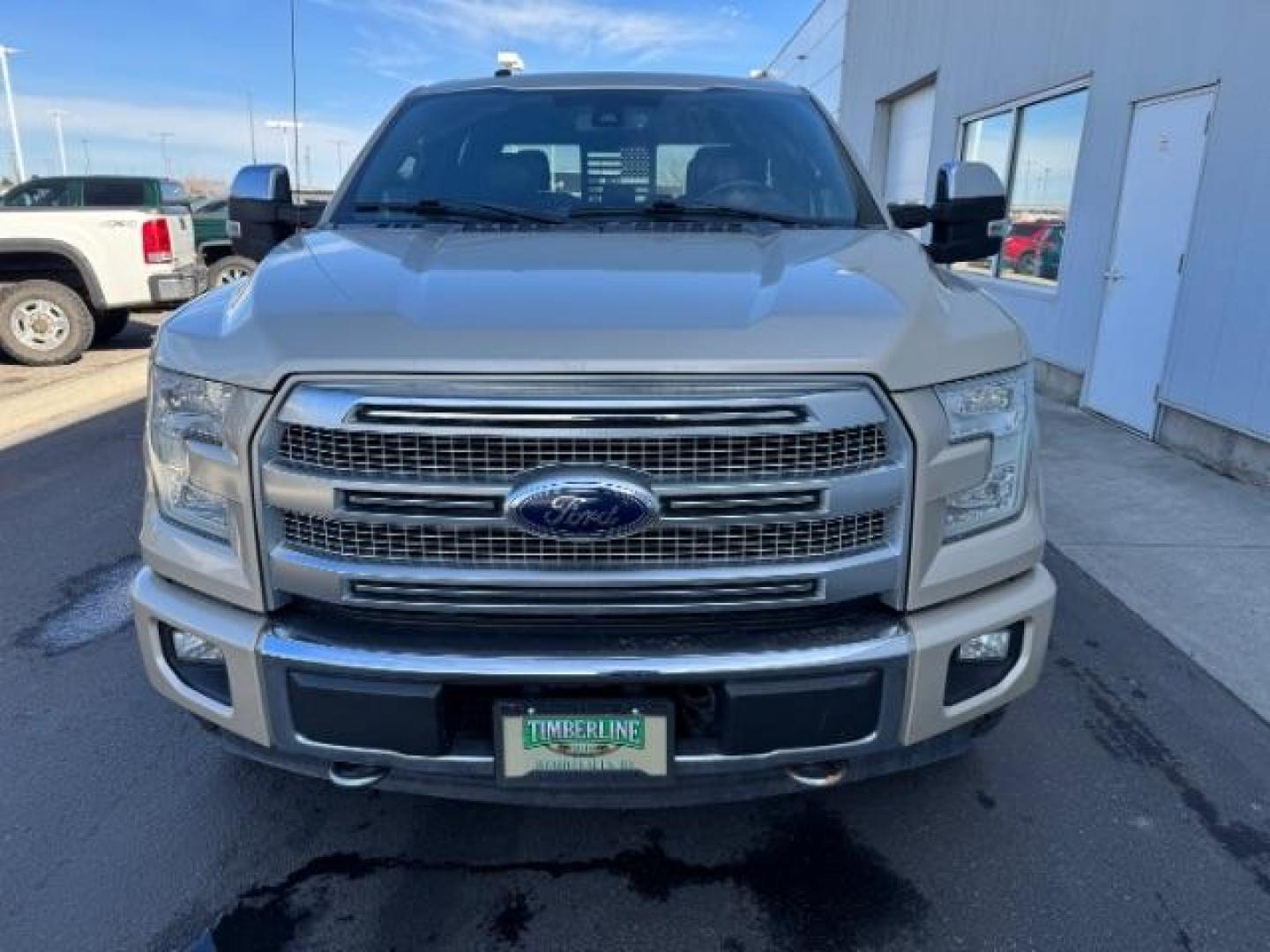 2017 White Gold /Brunello, premium leather Ford F-150 Platinum SuperCrew 6.5-ft. Bed 4WD (1FTFW1EGXHF) with an 3.5 V6 engine, 6-Speed Automatic transmission, located at 1235 N Woodruff Ave., Idaho Falls, 83401, (208) 523-1053, 43.507172, -112.000488 - At Timberline Auto, finding a great deal on your next vehicle is always easy! Our experienced sales staff's goal is to help find you the right vehicle at the right price! Our knowledgeable finance department has options for almost any credit score. We offer extended service contract options to prote - Photo#5