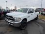 2018 WHITE /Black/Diesel Gray, cloth RAM 3500 Tradesman Crew Cab 4WD (3C63R3GL0JG) with an 6.7L L6 OHV 24V TURBO DIESEL engine, 6-Speed Automatic transmission, located at 1235 N Woodruff Ave., Idaho Falls, 83401, (208) 523-1053, 43.507172, -112.000488 - At Timberline Auto, finding a great deal on your next vehicle is always easy! Our experienced sales staff's goal is to help find you the right vehicle at the right price! Our knowledgeable finance department has options for almost any credit score. We offer extended service contract options to prote - Photo#0