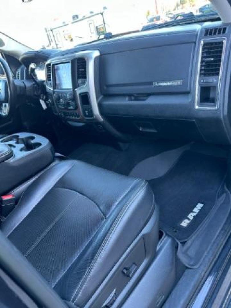 2018 GRAY /Black, leather RAM 2500 Laramie Mega Cab 4WD (3C6UR5NL2JG) with an 6.7L L6 OHV 24V TURBO DIESEL engine, 6-Speed Automatic transmission, located at 1235 N Woodruff Ave., Idaho Falls, 83401, (208) 523-1053, 43.507172, -112.000488 - At Timberline Auto, finding a great deal on your next vehicle is always easy! Our experienced sales staff's goal is to help find you the right vehicle at the right price! Our knowledgeable finance department has options for almost any credit score. We offer extended service contract options to prote - Photo#19