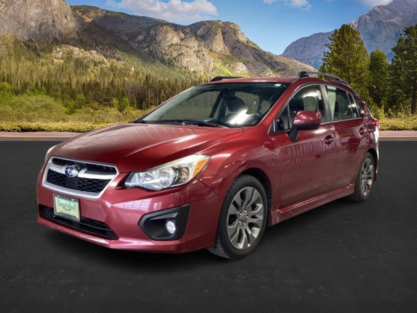 2014 Venetian Red Pearl /Black Subaru Impreza 2.0i Sport Premium (JF1GPAL66E8) with an 2.0L H4 DOHC 16V engine, Continuously Variable Transmission transmission, located at 1235 N Woodruff Ave., Idaho Falls, 83401, (208) 523-1053, 43.507172, -112.000488 - At Timberline Auto, finding a great deal on your next vehicle is always easy! Our experienced sales staff's goal is to help find you the right vehicle at the right price! Our knowledgeable finance department has options for almost any credit score. We offer extended service contract options to prote - Photo#0