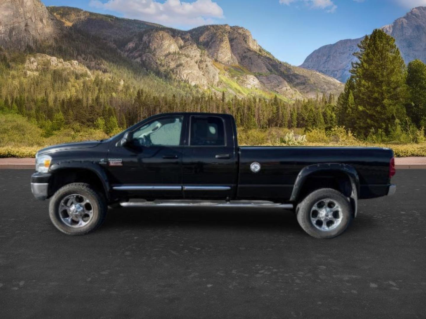 2007 BLACK /LEATHER Dodge Ram 2500 SLT (3D7KS28C37G) with an 5.9L L6 OHV 24V TURBO DIESEL engine, AUTOMATIC transmission, located at 1235 N Woodruff Ave., Idaho Falls, 83401, (208) 523-1053, 43.507172, -112.000488 - At Timberline Auto, finding a great deal on your next vehicle is always easy! Our experienced sales staff's goal is to help find you the right vehicle at the right price! Our knowledgeable finance department has options for almost any credit score. We offer extended service contract options to prote - Photo#0