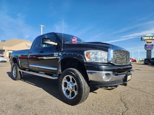 2007 BLACK /LEATHER Dodge Ram 2500 (3D7KS28C37G) with an 59L L6 OHV 24V TURBO DIESEL engine, Automatic transmission, located at 1175 N Woodruff Ave, Idaho Falls, ID, 83401, 43.506901, -111.999657- Photo#30