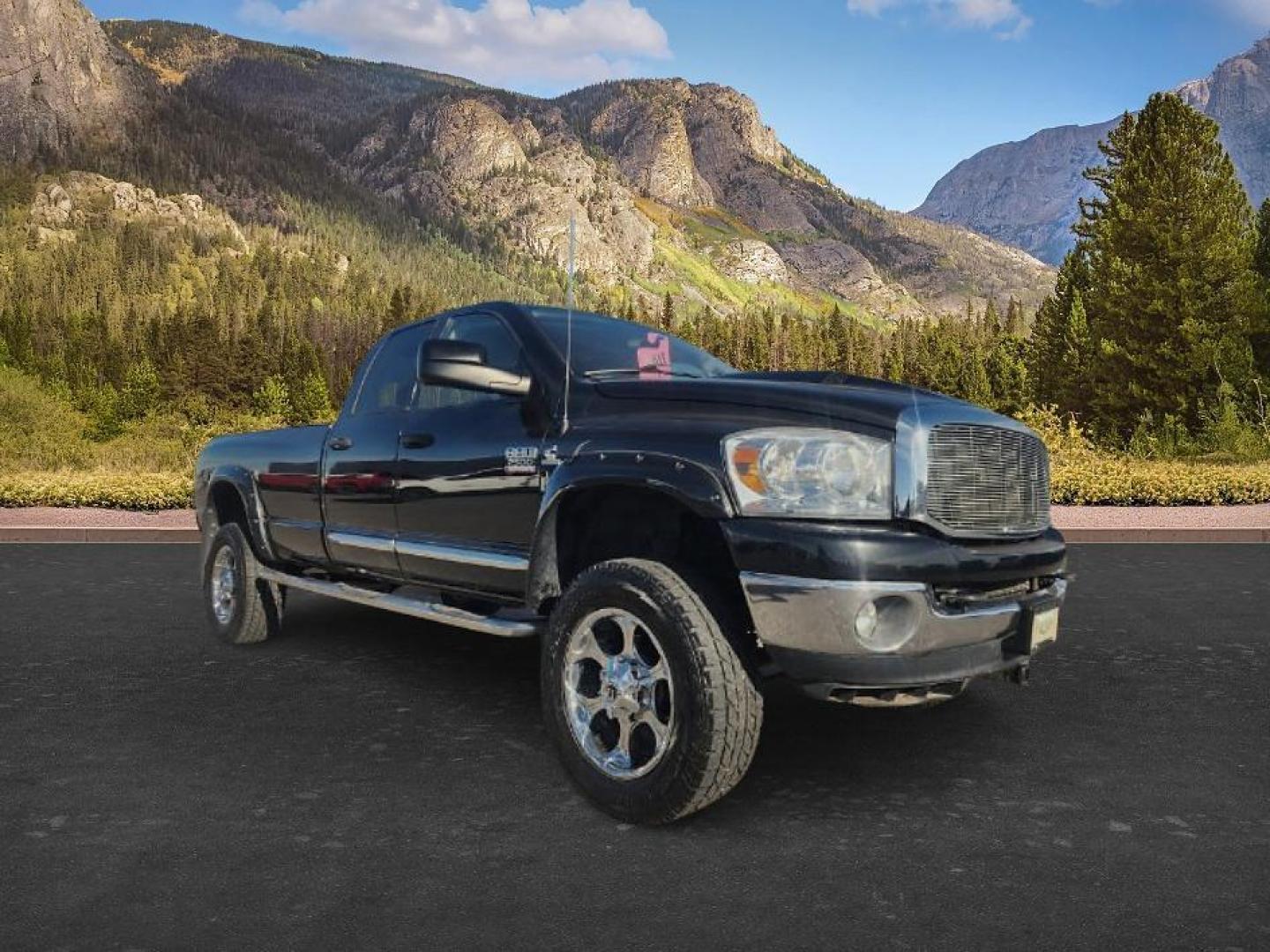 2007 BLACK /LEATHER Dodge Ram 2500 (3D7KS28C37G) with an 59L L6 OHV 24V TURBO DIESEL engine, Automatic transmission, located at 1175 N Woodruff Ave, Idaho Falls, ID, 83401, 43.506901, -111.999657 - At Timberline Auto, finding a great deal on your next vehicle is always easy! Our experienced sales staff's goal is to help find you the right vehicle at the right price! Our knowledgeable finance department has options for almost any credit score. We offer extended service contract options to prote - Photo#6