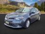 2016 Slate Metallic /Ash Fabric, cloth Toyota Corolla LE CVT (2T1BURHE7GC) with an 1.8L L4 DOHC 16V engine, Continuously Variable Transmission transmission, located at 1235 N Woodruff Ave., Idaho Falls, 83401, (208) 523-1053, 43.507172, -112.000488 - At Timberline Auto, finding a great deal on your next vehicle is always easy! Our experienced sales staff's goal is to help find you the right vehicle at the right price! Our knowledgeable finance department has options for almost any credit score. We offer extended service contract options to prote - Photo#1