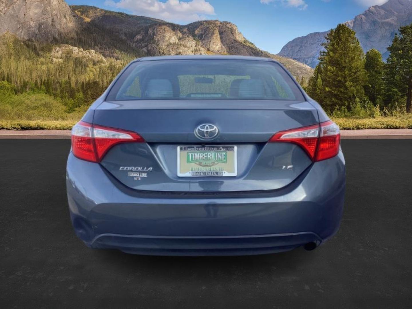 2016 Slate Metallic /Ash Fabric, cloth Toyota Corolla LE CVT (2T1BURHE7GC) with an 1.8L L4 DOHC 16V engine, Continuously Variable Transmission transmission, located at 1235 N Woodruff Ave., Idaho Falls, 83401, (208) 523-1053, 43.507172, -112.000488 - At Timberline Auto, finding a great deal on your next vehicle is always easy! Our experienced sales staff's goal is to help find you the right vehicle at the right price! Our knowledgeable finance department has options for almost any credit score. We offer extended service contract options to prote - Photo#4