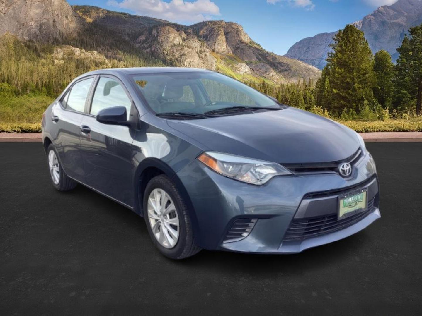 2016 Slate Metallic /Ash Fabric, cloth Toyota Corolla LE CVT (2T1BURHE7GC) with an 1.8L L4 DOHC 16V engine, Continuously Variable Transmission transmission, located at 1235 N Woodruff Ave., Idaho Falls, 83401, (208) 523-1053, 43.507172, -112.000488 - At Timberline Auto, finding a great deal on your next vehicle is always easy! Our experienced sales staff's goal is to help find you the right vehicle at the right price! Our knowledgeable finance department has options for almost any credit score. We offer extended service contract options to prote - Photo#7