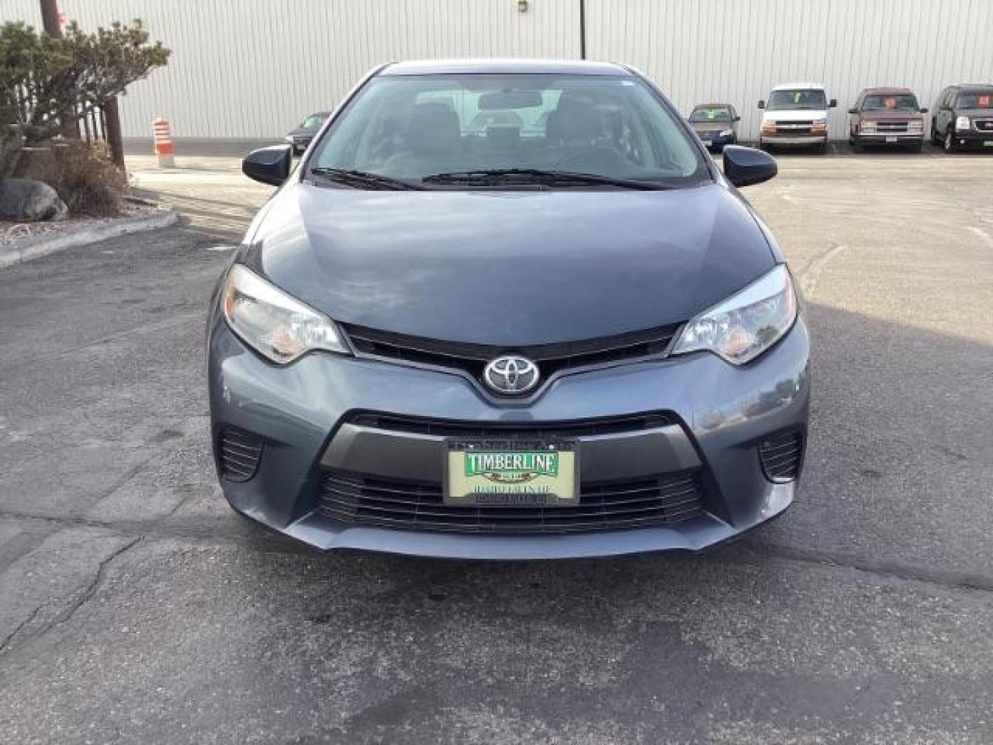 2016 Slate Metallic Toyota Corolla LE CVT (2T1BURHE7GC) with an 1.8L L4 DOHC 16V engine, Continuously Variable Transmission transmission, located at 1235 N Woodruff Ave., Idaho Falls, 83401, (208) 523-1053, 43.507172, -112.000488 - Photo#8