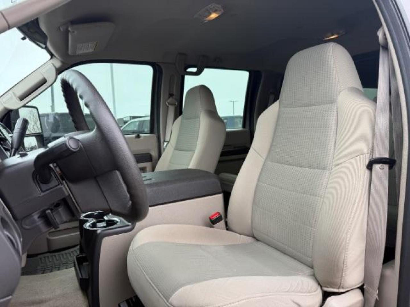 2008 GRAY /Medium Stone Cloth Interior Ford F-350 SD XLT Crew Cab 4WD (1FTWW31R48E) with an 6.4L V8 OHV 32V TURBO DIESEL engine, 5-Speed Automatic transmission, located at 1235 N Woodruff Ave., Idaho Falls, 83401, (208) 523-1053, 43.507172, -112.000488 - At Timberline Auto, finding a great deal on your next vehicle is always easy! Our experienced sales staff's goal is to help find you the right vehicle at the right price! Our knowledgeable finance department has options for almost any credit score. We offer extended service contract options to prote - Photo#12