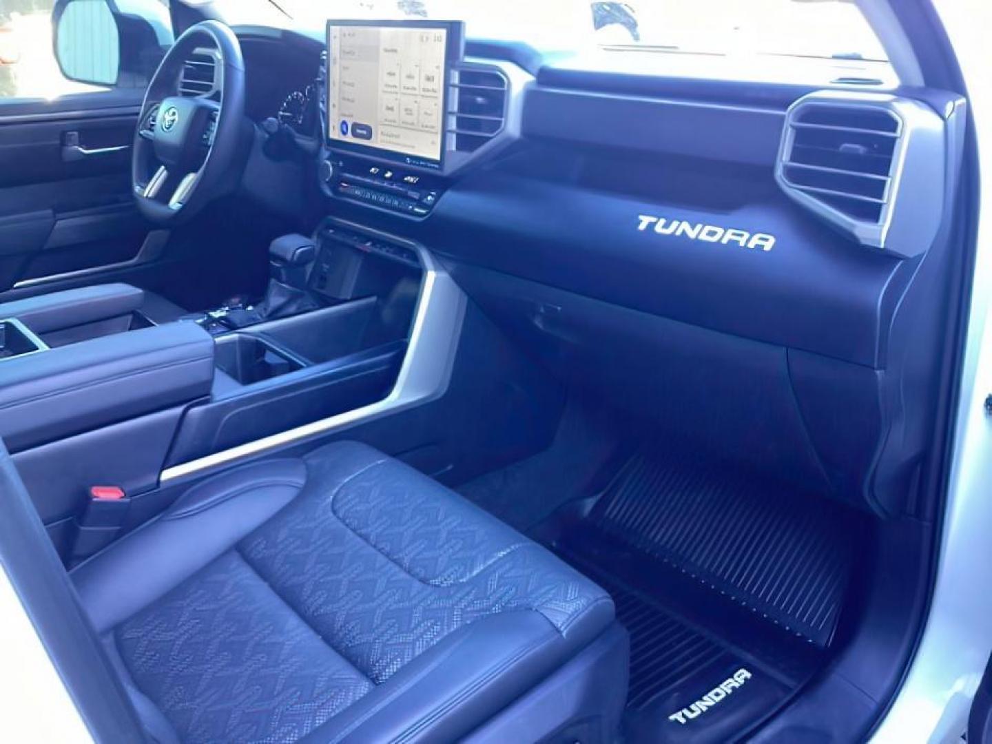 2022 White /Black Toyota Tundra (5TFLA5DB3NX) with an 34L V6 DOHC 24V engine, Automatic transmission, located at 1175 N Woodruff Ave, Idaho Falls, ID, 83401, 43.506901, -111.999657 - At Timberline Auto, finding a great deal on your next vehicle is always easy! Our experienced sales staff's goal is to help find you the right vehicle at the right price! Our knowledgeable finance department has options for almost any credit score. We offer extended service contract options to prote - Photo#31