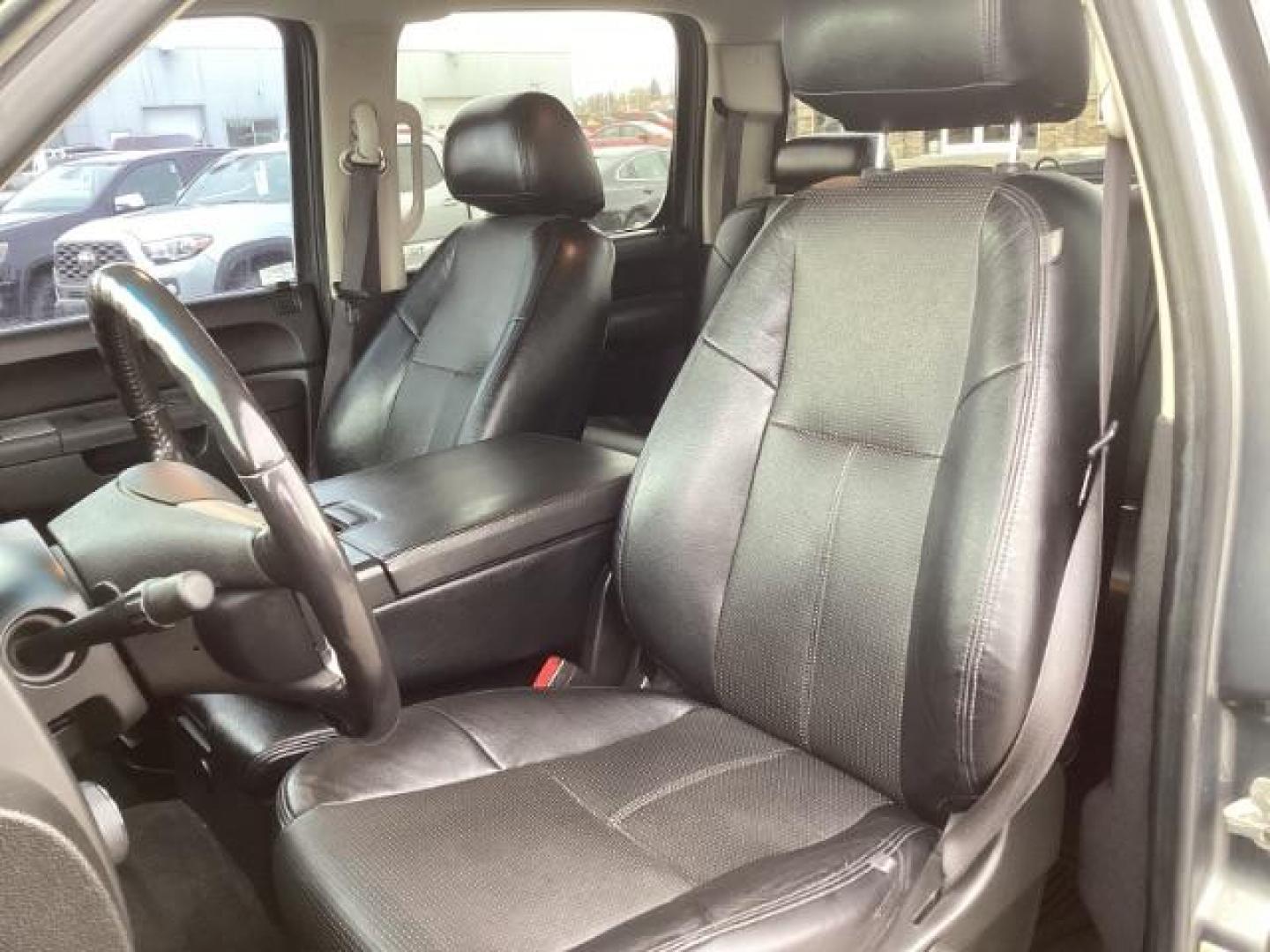 2011 Taupe Gray Metallic /Ebony Leather Interior Chevrolet Silverado 3500HD LT Crew Cab 4WD (1GC4K0C81BF) with an 6.6L V8 OHV 32V TURBO DIESEL engine, 6-Speed Automatic transmission, located at 1235 N Woodruff Ave., Idaho Falls, 83401, (208) 523-1053, 43.507172, -112.000488 - Photo#16