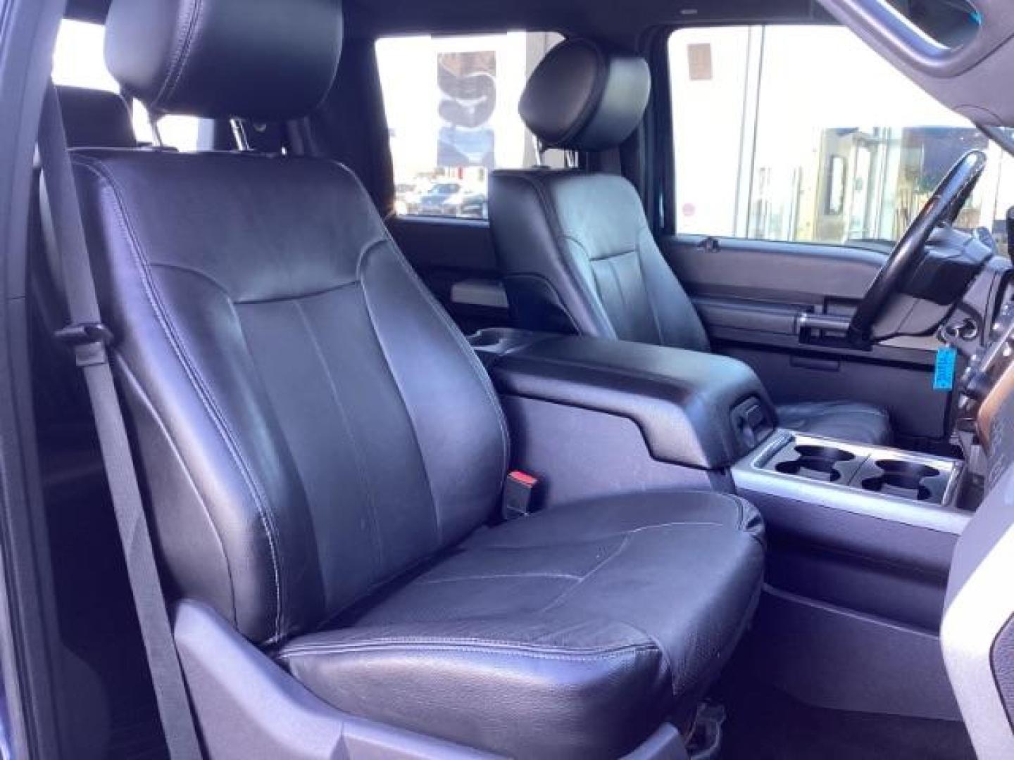2015 Blue Jeans Metallic /Black Ford F-350 SD Lariat Crew Cab 4WD (1FT8W3BT4FE) with an 6.7L V8 OHV 16V DIESEL engine, 6-Speed Automatic transmission, located at 1235 N Woodruff Ave., Idaho Falls, 83401, (208) 523-1053, 43.507172, -112.000488 - Photo#18
