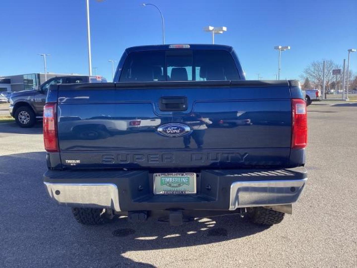 2015 Blue Jeans Metallic /Black Ford F-350 SD Lariat Crew Cab 4WD (1FT8W3BT4FE) with an 6.7L V8 OHV 16V DIESEL engine, 6-Speed Automatic transmission, located at 1235 N Woodruff Ave., Idaho Falls, 83401, (208) 523-1053, 43.507172, -112.000488 - Photo#4