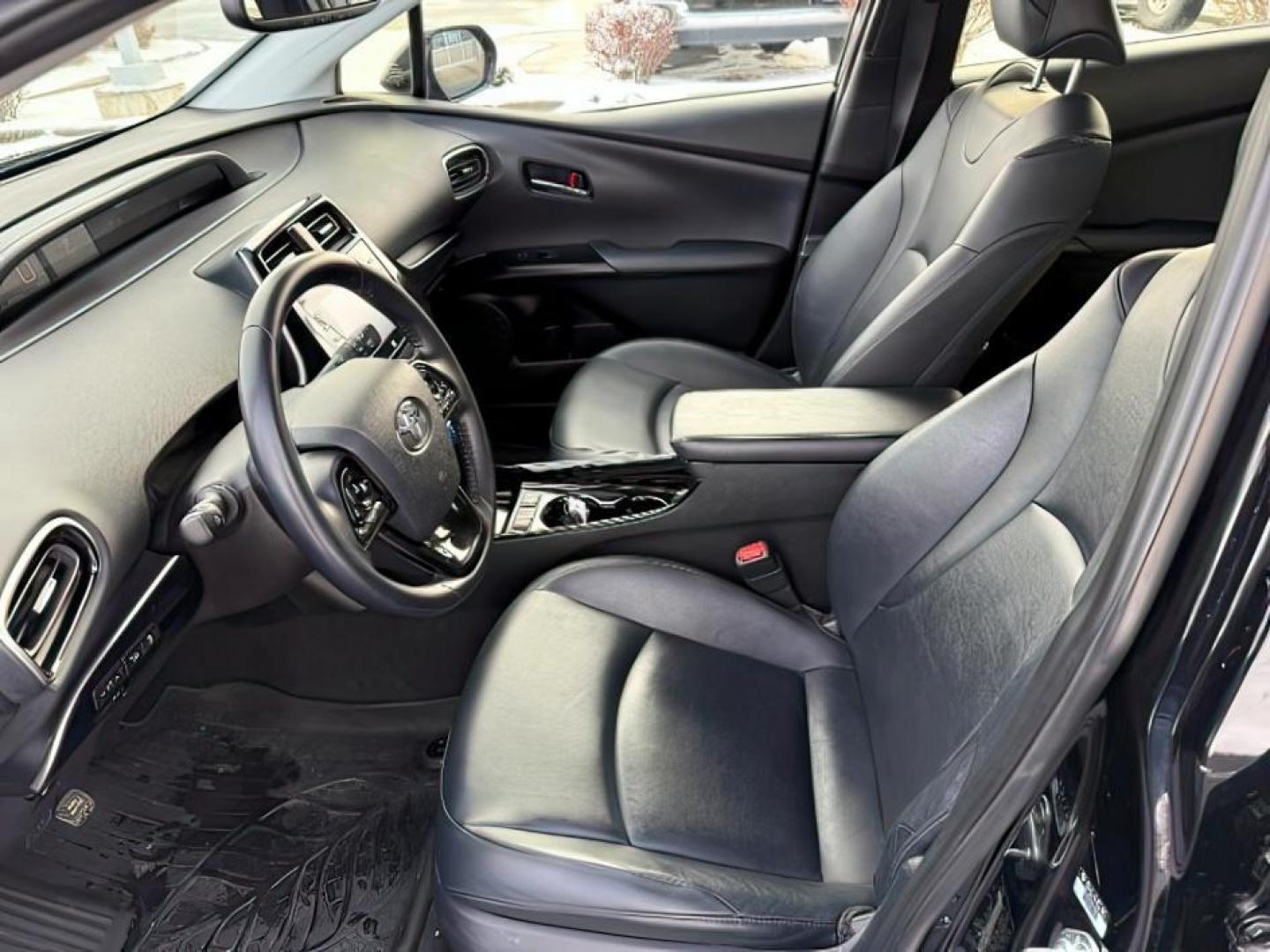 2020 Midnight Black Metallic /Black, leatherette Toyota Prius XLE (JTDKARFU5L3) with an 1.8L L4 DOHC 16V HYBRID engine, Continuously Variable Transmission transmission, located at 1235 N Woodruff Ave., Idaho Falls, 83401, (208) 523-1053, 43.507172, -112.000488 - At Timberline Auto, finding a great deal on your next vehicle is always easy! Our experienced sales staff's goal is to help find you the right vehicle at the right price! Our knowledgeable finance department has options for almost any credit score. We offer extended service contract options to prote - Photo#7