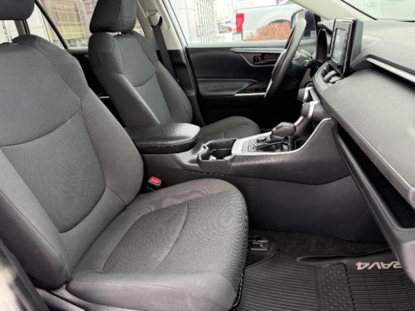 2021 Silver Sky Metallic /Black, cloth Toyota RAV4 Hybrid LE (4T3L6RFVXMU) with an 2.5L L4 DOHC 16V HYBRID engine, Continuously Variable Transmission transmission, located at 1235 N Woodruff Ave., Idaho Falls, 83401, (208) 523-1053, 43.507172, -112.000488 - At Timberline Auto, finding a great deal on your next vehicle is always easy! Our experienced sales staff's goal is to help find you the right vehicle at the right price! Our knowledgeable finance department has options for almost any credit score. We offer extended service contract options to prote - Photo#16