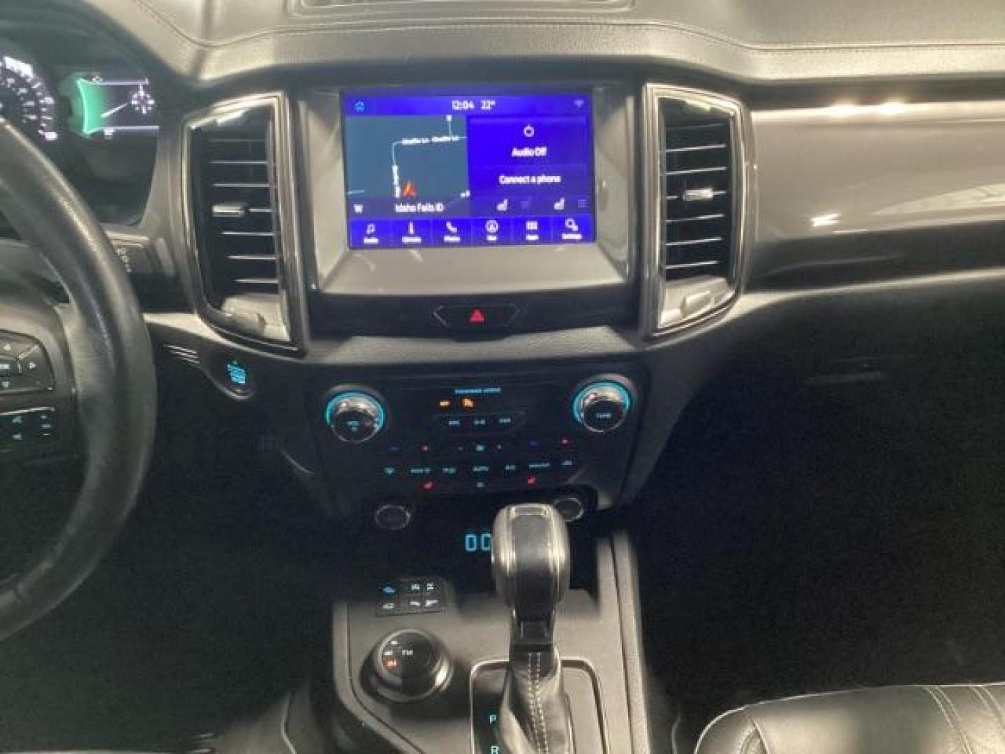 2019 Shadow Black /Ebony, leather Ford Ranger Lariat SuperCrew 4WD (1FTER4FHXKL) with an 2.3L L4 DOHC 16V engine, 10-Speed Automatic transmission, located at 1235 N Woodruff Ave., Idaho Falls, 83401, (208) 523-1053, 43.507172, -112.000488 - At Timberline Auto, finding a great deal on your next vehicle is always easy! Our experienced sales staff's goal is to help find you the right vehicle at the right price! Our knowledgeable finance department has options for almost any credit score. We offer extended service contract options to prote - Photo#19