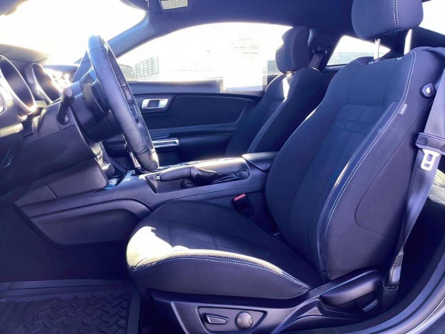 2020 GRAY /CLOTH Ford Mustang (1FA6P8TH3L5) with an 23 engine, Automatic transmission, located at 1175 N Woodruff Ave, Idaho Falls, ID, 83401, 43.506901, -111.999657 - At Timberline Auto, finding a great deal on your next vehicle is always easy! Our experienced sales staff's goal is to help find you the right vehicle at the right price! Our knowledgeable finance department has options for almost any credit score. We offer extended service contract options to prote - Photo#12