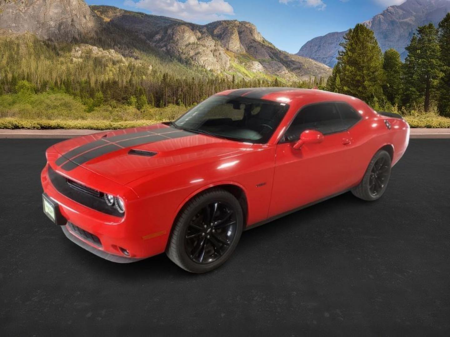 2017 Redline Red Tri-Coat Pearl /Black, leather Dodge Challenger R/T Plus (2C3CDZBT8HH) with an 5.7L V8 OHV 16V engine, 6-Speed Manual transmission, located at 1235 N Woodruff Ave., Idaho Falls, 83401, (208) 523-1053, 43.507172, -112.000488 - At Timberline Auto, finding a great deal on your next vehicle is always easy! Our experienced sales staff's goal is to help find you the right vehicle at the right price! Our knowledgeable finance department has options for almost any credit score. We offer extended service contract options to prote - Photo#0