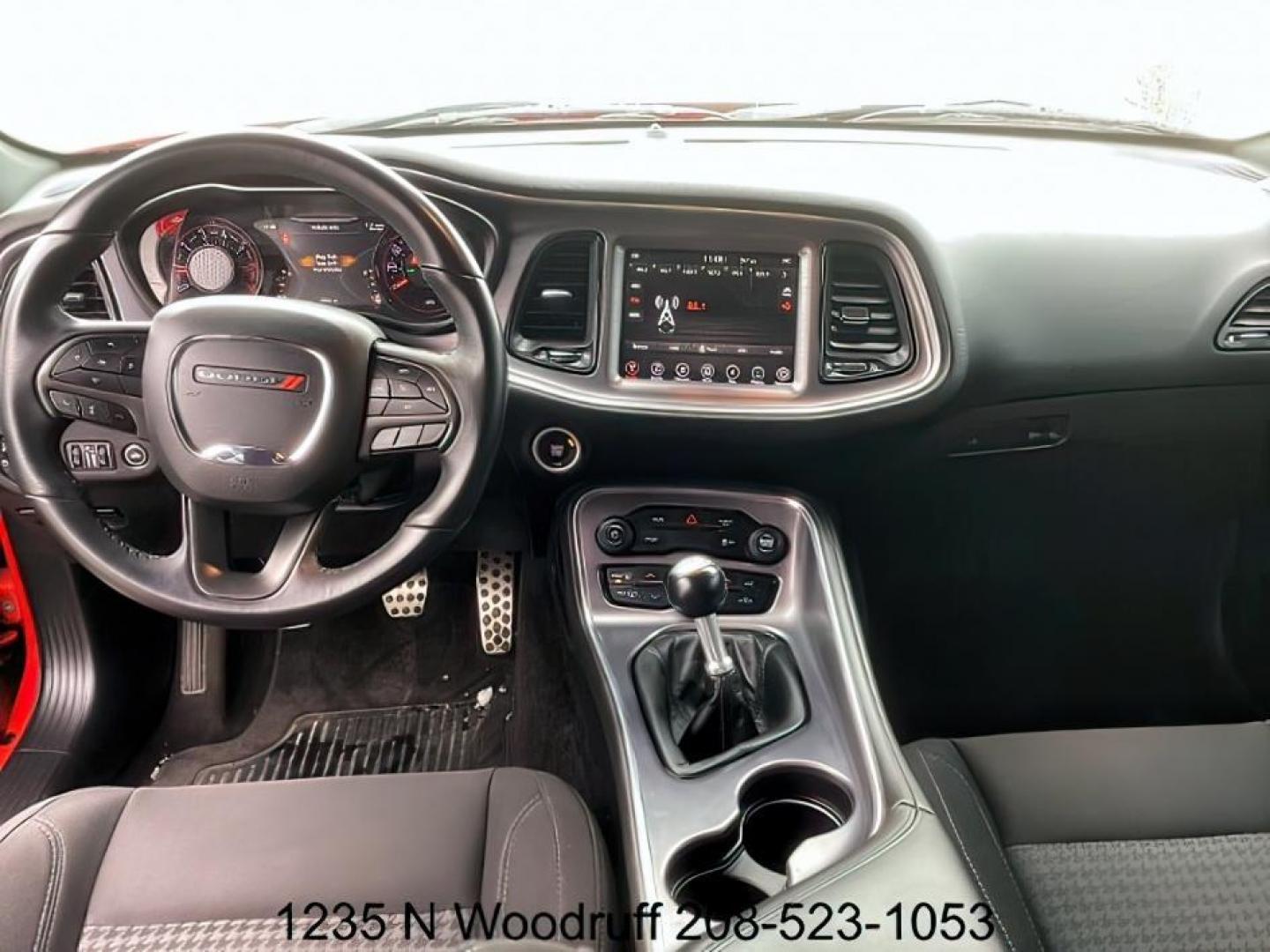 2017 Redline Red Tri-Coat Pearl /Black, leather Dodge Challenger R/T Plus (2C3CDZBT8HH) with an 5.7L V8 OHV 16V engine, 6-Speed Manual transmission, located at 1235 N Woodruff Ave., Idaho Falls, 83401, (208) 523-1053, 43.507172, -112.000488 - At Timberline Auto, finding a great deal on your next vehicle is always easy! Our experienced sales staff's goal is to help find you the right vehicle at the right price! Our knowledgeable finance department has options for almost any credit score. We offer extended service contract options to prote - Photo#13