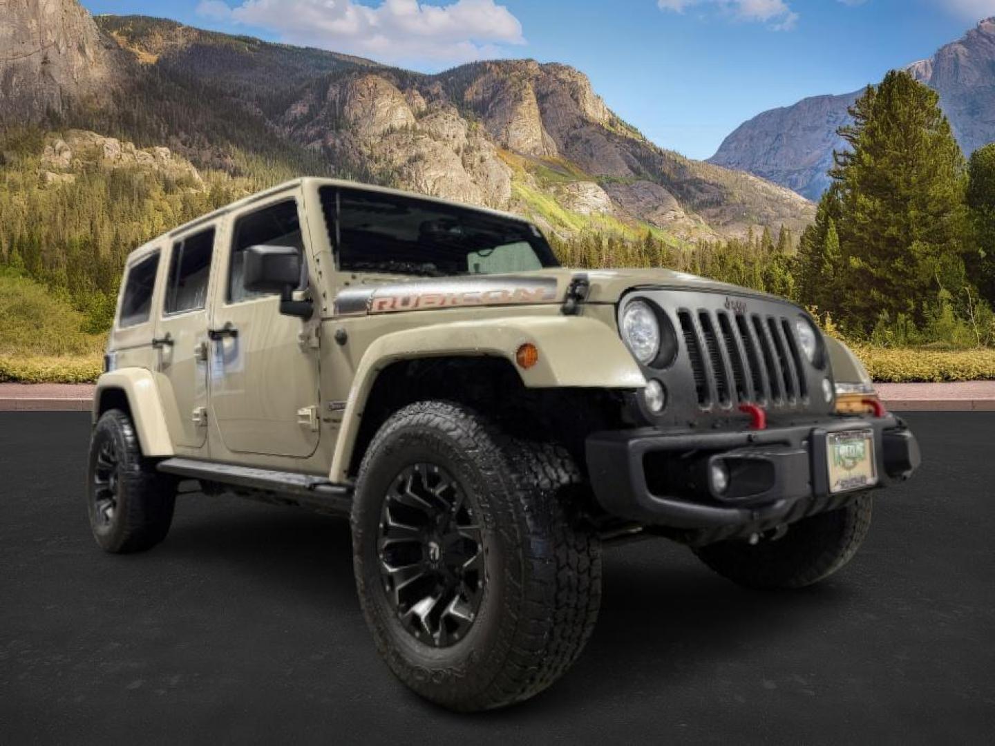2018 TAN /Black, leather Jeep Wrangler JK (1C4BJWFG4JL) with an 36L V6 DOHC 24V FFV engine, Automatic transmission, located at 1175 N Woodruff Ave, Idaho Falls, ID, 83401, 43.506901, -111.999657 - At Timberline Auto, finding a great deal on your next vehicle is always easy! Our experienced sales staff's goal is to help find you the right vehicle at the right price! Our knowledgeable finance department has options for almost any credit score. We offer extended service contract options to prote - Photo#6