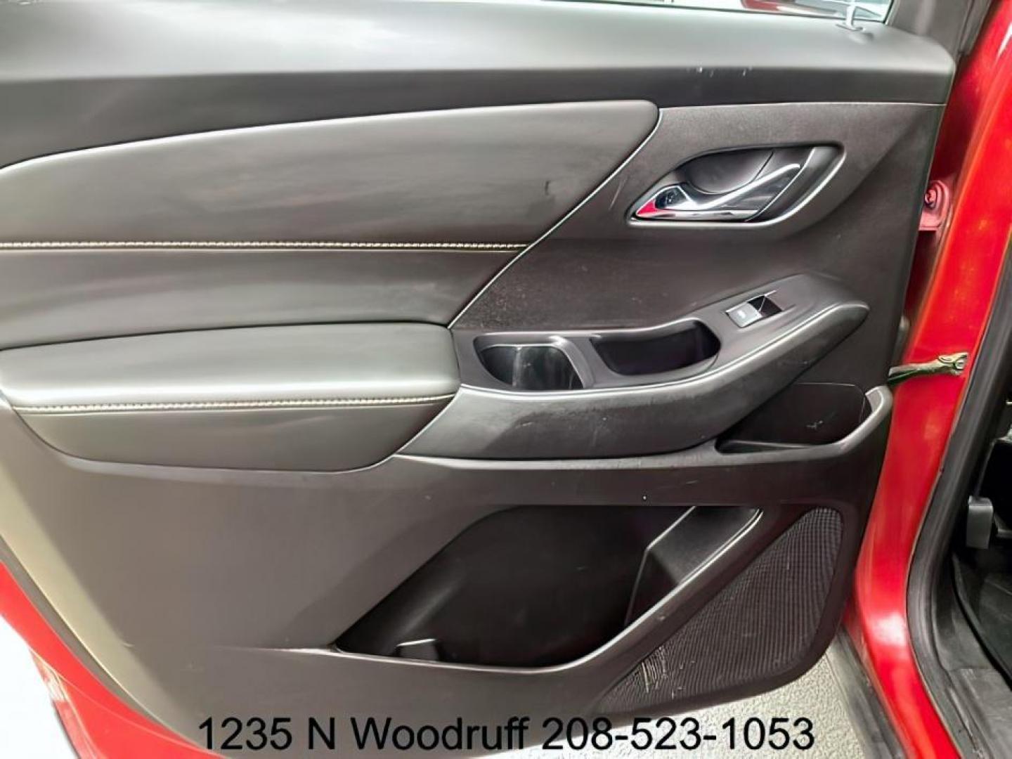 2019 Cajun Red Tintcoat /Jet Black, leather Chevrolet Traverse Premier AWD (1GNEVJKW6KJ) with an 3.6L V6 DOHC 24V engine, 9-Speed Automatic transmission, located at 1235 N Woodruff Ave., Idaho Falls, 83401, (208) 523-1053, 43.507172, -112.000488 - At Timberline Auto, finding a great deal on your next vehicle is always easy! Our experienced sales staff's goal is to help find you the right vehicle at the right price! Our knowledgeable finance department has options for almost any credit score. We offer extended service contract options to prote - Photo#26