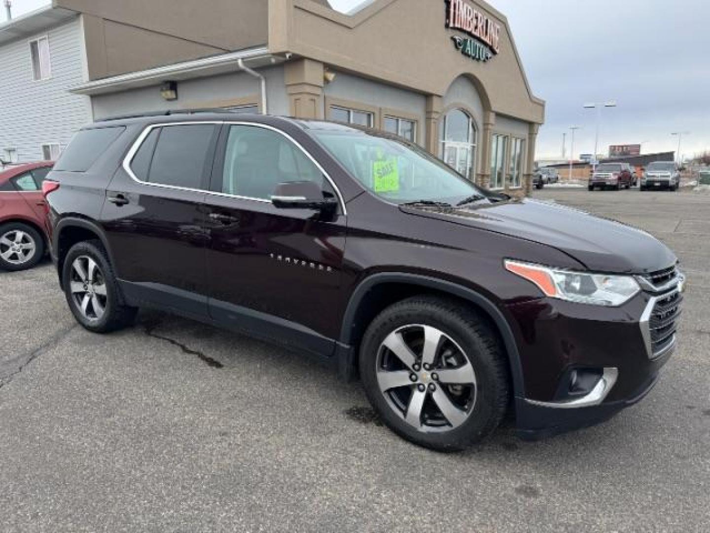 2020 Black Cherry Metallic /Jet Black, leather Chevrolet Traverse LT Feather AWD (1GNEVHKW8LJ) with an 3.6L V6 DOHC 24V engine, 9-Speed Automatic transmission, located at 1235 N Woodruff Ave., Idaho Falls, 83401, (208) 523-1053, 43.507172, -112.000488 - At Timberline Auto, finding a great deal on your next vehicle is always easy! Our experienced sales staff's goal is to help find you the right vehicle at the right price! Our knowledgeable finance department has options for almost any credit score. We offer extended service contract options to prote - Photo#6