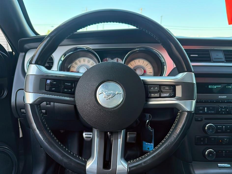 2010 GRAY /Charcoal Black Cloth Interior Ford Mustang GT Coupe (1ZVBP8CH1A5) with an 4.6L V8 SOHC 24V engine, 5-Speed Automatic transmission, located at 1235 N Woodruff Ave., Idaho Falls, 83401, (208) 523-1053, 43.507172, -112.000488 - At Timberline Auto, finding a great deal on your next vehicle is always easy! Our experienced sales staff's goal is to help find you the right vehicle at the right price! Our knowledgeable finance department has options for almost any credit score. We offer extended service contract options to prote- Photo#18