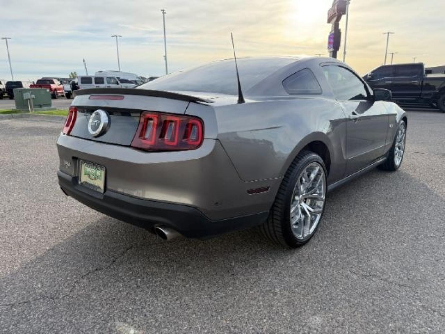 2010 GRAY /Charcoal Black Cloth Interior Ford Mustang GT Coupe (1ZVBP8CH1A5) with an 4.6L V8 SOHC 24V engine, 5-Speed Automatic transmission, located at 1235 N Woodruff Ave., Idaho Falls, 83401, (208) 523-1053, 43.507172, -112.000488 - At Timberline Auto, finding a great deal on your next vehicle is always easy! Our experienced sales staff's goal is to help find you the right vehicle at the right price! Our knowledgeable finance department has options for almost any credit score. We offer extended service contract options to prote - Photo#25