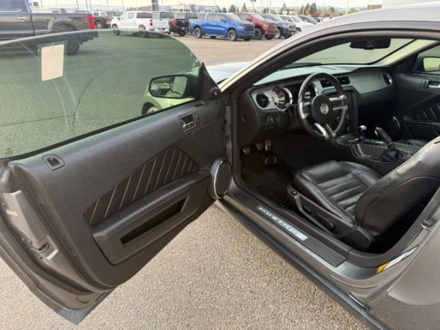 2010 GRAY /Charcoal Black Cloth Interior Ford Mustang GT Coupe (1ZVBP8CH1A5) with an 4.6L V8 SOHC 24V engine, 5-Speed Automatic transmission, located at 1235 N Woodruff Ave., Idaho Falls, 83401, (208) 523-1053, 43.507172, -112.000488 - At Timberline Auto, finding a great deal on your next vehicle is always easy! Our experienced sales staff's goal is to help find you the right vehicle at the right price! Our knowledgeable finance department has options for almost any credit score. We offer extended service contract options to prote - Photo#31