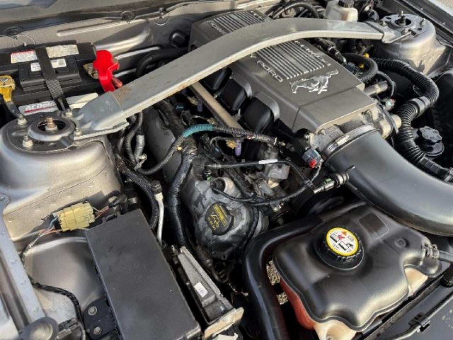 2010 GRAY /Charcoal Black Cloth Interior Ford Mustang GT Coupe (1ZVBP8CH1A5) with an 4.6L V8 SOHC 24V engine, 5-Speed Automatic transmission, located at 1235 N Woodruff Ave., Idaho Falls, 83401, (208) 523-1053, 43.507172, -112.000488 - At Timberline Auto, finding a great deal on your next vehicle is always easy! Our experienced sales staff's goal is to help find you the right vehicle at the right price! Our knowledgeable finance department has options for almost any credit score. We offer extended service contract options to prote - Photo#45