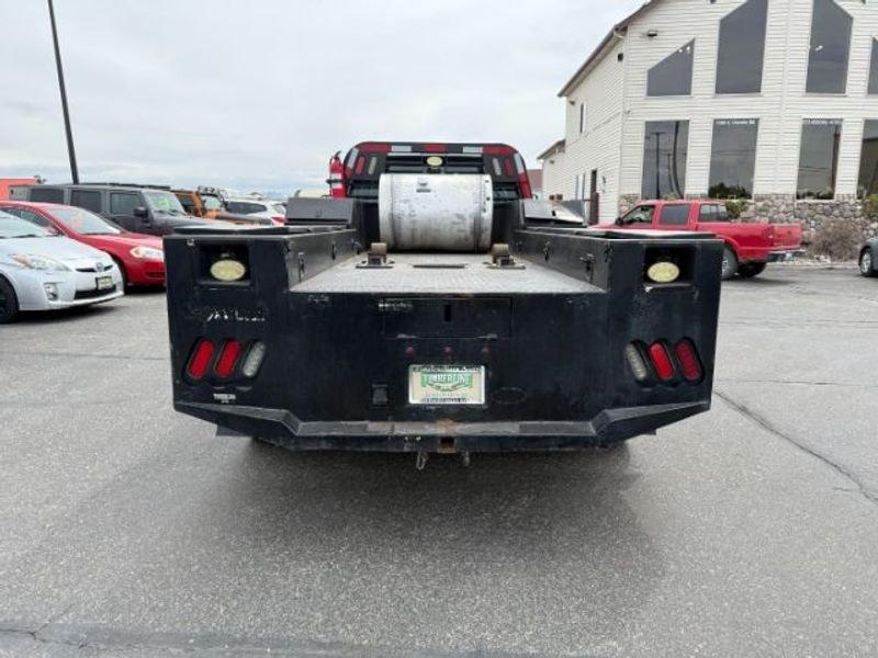 2015 Oxford White /Steel Ford F-550 XL (1FD0W5HT7FE) with an V8, 6.7L engine, 5-speed automatic transmission, located at 1175 N Woodruff Ave, Idaho Falls, ID, 83401, 43.506901, -111.999657 - <b>Vehicle Details</b><br>Ready for tough jobs and long hauls, this pre-owned 2015 Ford F-550 F Series Super Duty Crew Cab DRW 4WD is built to perform. Powered by a V8, 6.7L Diesel engine, this heavy-duty truck delivers the capability you need for demanding work, towing, and hauling. With 4x4, Dual- Photo#3