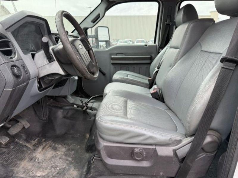 2015 Oxford White /Steel Ford F-550 XL (1FD0W5HT7FE) with an V8, 6.7L engine, 5-speed automatic transmission, located at 1175 N Woodruff Ave, Idaho Falls, ID, 83401, 43.506901, -111.999657 - <b>Vehicle Details</b><br>Ready for tough jobs and long hauls, this pre-owned 2015 Ford F-550 F Series Super Duty Crew Cab DRW 4WD is built to perform. Powered by a V8, 6.7L Diesel engine, this heavy-duty truck delivers the capability you need for demanding work, towing, and hauling. With 4x4, Dual- Photo#8
