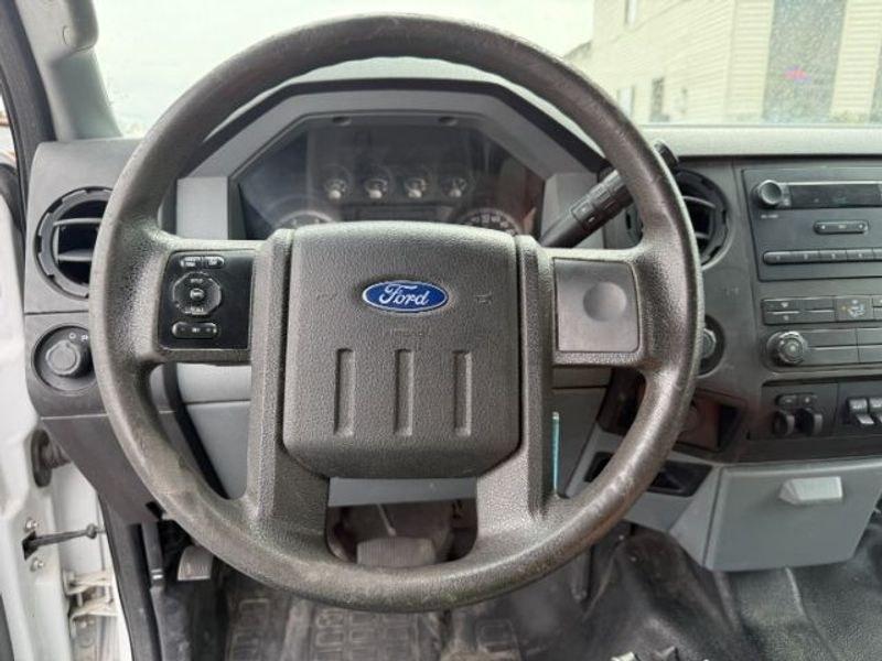 2015 Oxford White /Steel Ford F-550 XL (1FD0W5HT7FE) with an V8, 6.7L engine, 5-speed automatic transmission, located at 1175 N Woodruff Ave, Idaho Falls, ID, 83401, 43.506901, -111.999657 - <b>Vehicle Details</b><br>Ready for tough jobs and long hauls, this pre-owned 2015 Ford F-550 F Series Super Duty Crew Cab DRW 4WD is built to perform. Powered by a V8, 6.7L Diesel engine, this heavy-duty truck delivers the capability you need for demanding work, towing, and hauling. With 4x4, Dual- Photo#10