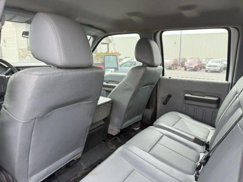 2015 Oxford White /Steel Ford F-550 XL (1FD0W5HT7FE) with an V8, 6.7L engine, 5-speed automatic transmission, located at 1175 N Woodruff Ave, Idaho Falls, ID, 83401, 43.506901, -111.999657 - <b>Vehicle Details</b><br>Ready for tough jobs and long hauls, this pre-owned 2015 Ford F-550 F Series Super Duty Crew Cab DRW 4WD is built to perform. Powered by a V8, 6.7L Diesel engine, this heavy-duty truck delivers the capability you need for demanding work, towing, and hauling. With 4x4, Dual- Photo#15