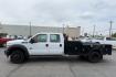 2015 WHITE /CLOTH Ford F-550 Crew Cab DRW 4WD (1FD0W5HT7FE) with an 6.7L V8 OHV 16V DIESEL engine, AUTOMATIC transmission, located at 1235 N Woodruff Ave., Idaho Falls, 83401, (208) 523-1053, 43.507172, -112.000488 - At Timberline Auto, finding a great deal on your next vehicle is always easy! Our experienced sales staff's goal is to help find you the right vehicle at the right price! Our knowledgeable finance department has options for almost any credit score. We offer extended service contract options to prote - Photo#1