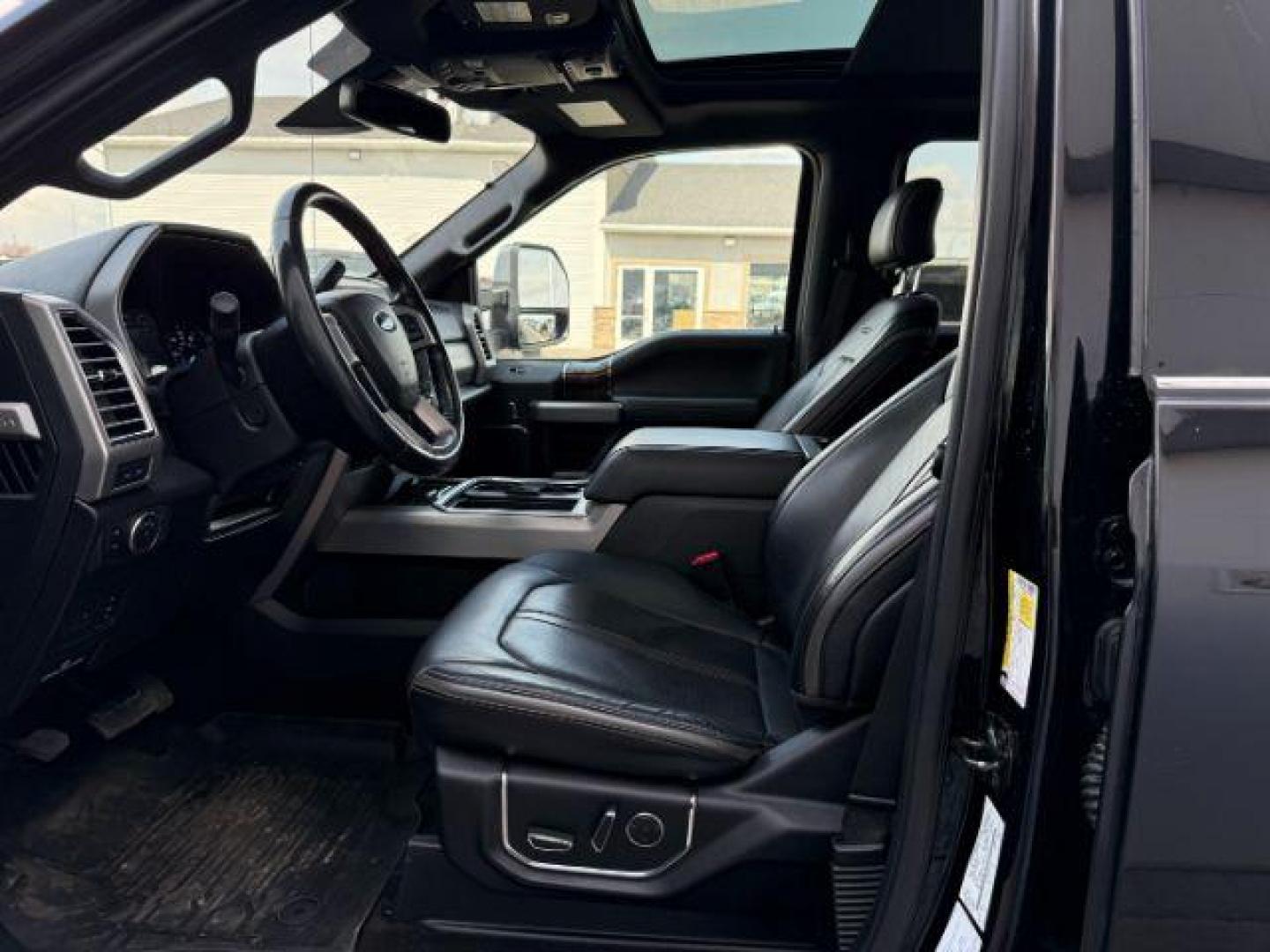 2017 BLACK /LEATHER Ford F-350 SD Platinum (1FT8W3DT7HE) with an 6.7 engine, AUTOMATIC transmission, located at 1235 N Woodruff Ave., Idaho Falls, 83401, (208) 523-1053, 43.507172, -112.000488 - Photo#11