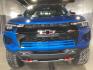 2024 Glacier Blue Metallic /Jet Black/Artem Chevrolet Colorado ZR2 Crew Cab 4WD (1GCPTFEK0R1) with an 2.7L L4 DOHC 16V TURBO engine, 6-Speed Automatic transmission, located at 1235 N Woodruff Ave., Idaho Falls, 83401, (208) 523-1053, 43.507172, -112.000488 - At Timberline Auto, finding a great deal on your next vehicle is always easy! Our experienced sales staff's goal is to help find you the right vehicle at the right price! Our knowledgeable finance department has options for almost any credit score. We offer extended service contract options to prote - Photo#6