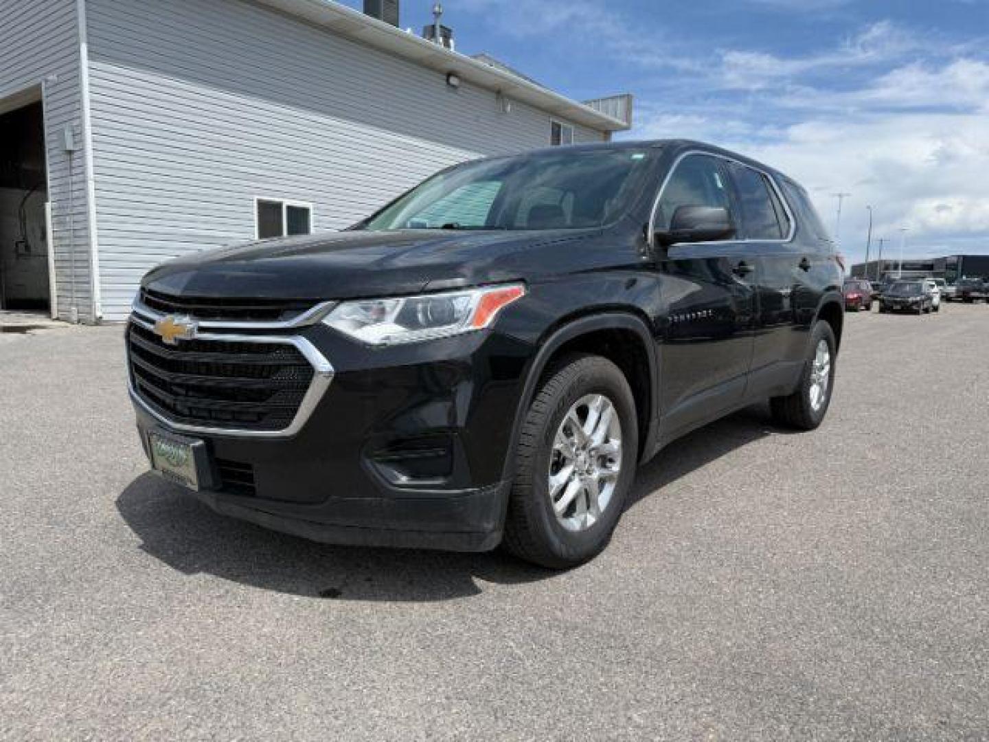 2021 BLACK Chevrolet Traverse LS FL AWD (1GNEVLKWXMJ) with an 3.6L V6 DOHC 24V engine, 9-Speed Automatic transmission, located at 1235 N Woodruff Ave., Idaho Falls, 83401, (208) 523-1053, 43.507172, -112.000488 - Photo#0