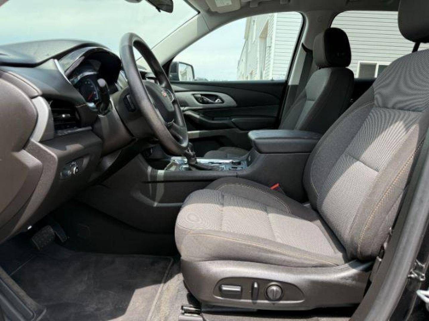 2021 BLACK Chevrolet Traverse LS FL AWD (1GNEVLKWXMJ) with an 3.6L V6 DOHC 24V engine, 9-Speed Automatic transmission, located at 1235 N Woodruff Ave., Idaho Falls, 83401, (208) 523-1053, 43.507172, -112.000488 - Photo#11