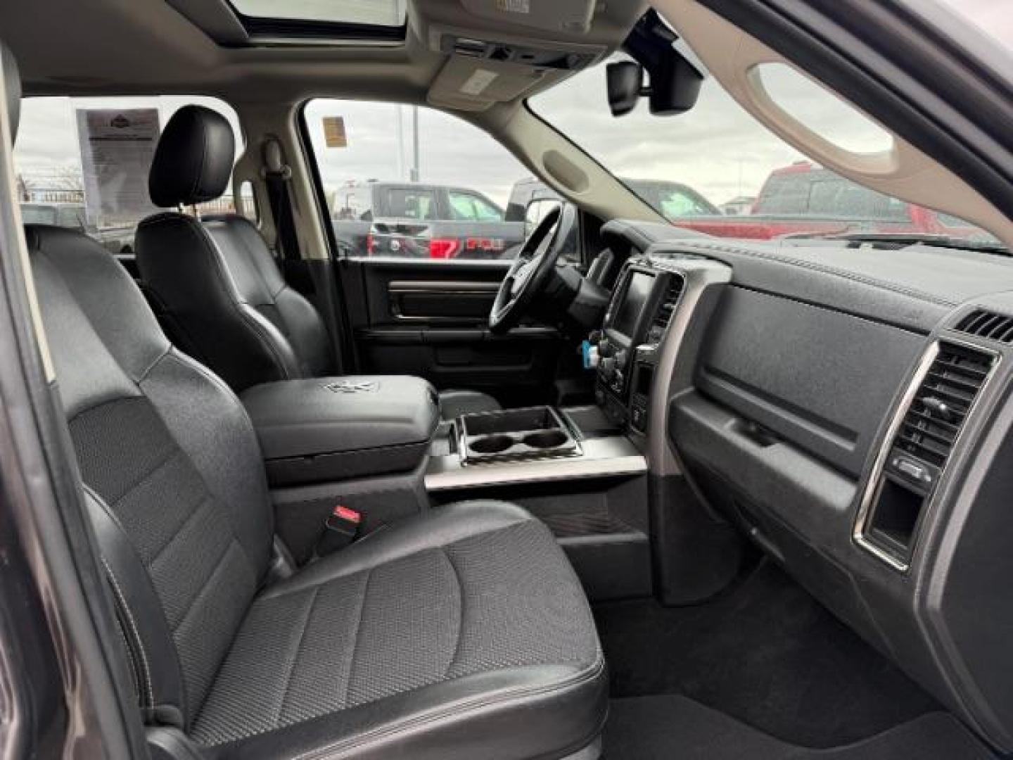 2015 BLACK /CLOTH RAM 1500 Sport Crew Cab SWB 4WD (1C6RR7MT5FS) with an 5.7L V8 OHV 16V engine, 8-Speed Automatic transmission, located at 1235 N Woodruff Ave., Idaho Falls, 83401, (208) 523-1053, 43.507172, -112.000488 - Photo#15