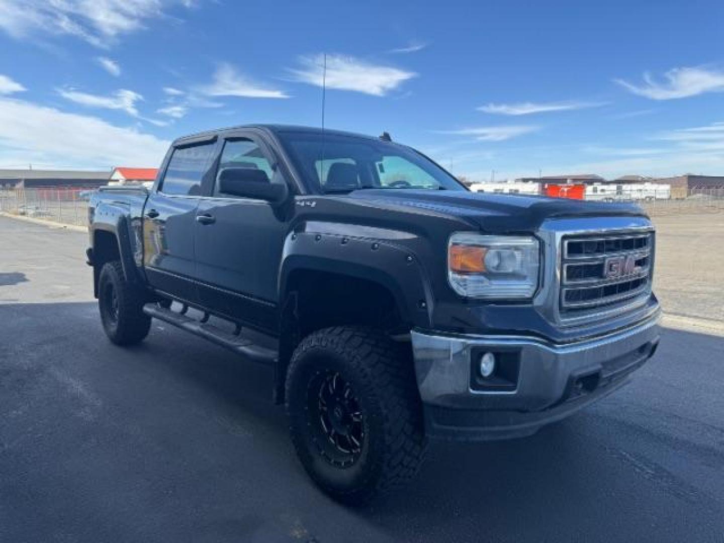 2014 BLACK /Jet Black GMC Sierra 1500 SLE Crew Cab 4WD (3GTU2UEC8EG) with an 5.3L V8 OHV 16V engine, 6-Speed Automatic transmission, located at 1235 N Woodruff Ave., Idaho Falls, 83401, (208) 523-1053, 43.507172, -112.000488 - Photo#4