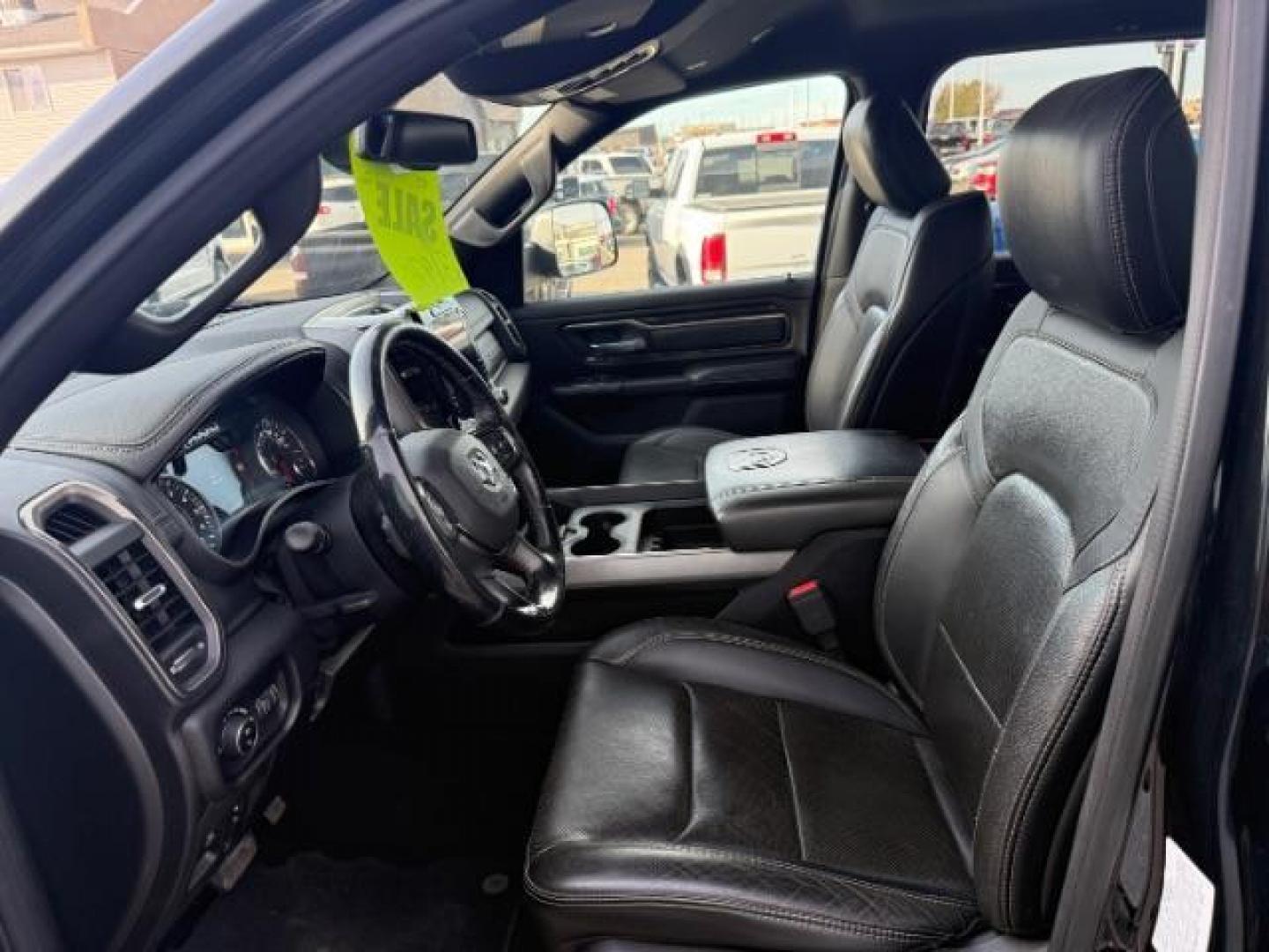 2019 BLACK /Black/Red, vinyl/cloth RAM 1500 Rebel Crew Cab SB 4WD (1C6SRFLT0KN) with an 5.7L V8 OHV 16V engine, 8-Speed Automatic transmission, located at 1235 N Woodruff Ave., Idaho Falls, 83401, (208) 523-1053, 43.507172, -112.000488 - Photo#12