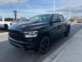 2019 BLACK /Black/Red, vinyl/cloth RAM 1500 Rebel Crew Cab SB 4WD (1C6SRFLT0KN) with an 5.7L V8 OHV 16V engine, 8-Speed Automatic transmission, located at 1235 N Woodruff Ave., Idaho Falls, 83401, (208) 523-1053, 43.507172, -112.000488 - Photo#0
