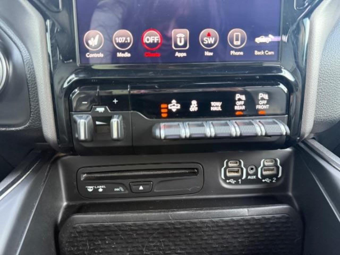 2019 BLACK /Black/Red, vinyl/cloth RAM 1500 Rebel Crew Cab SB 4WD (1C6SRFLT0KN) with an 5.7L V8 OHV 16V engine, 8-Speed Automatic transmission, located at 1235 N Woodruff Ave., Idaho Falls, 83401, (208) 523-1053, 43.507172, -112.000488 - Photo#24