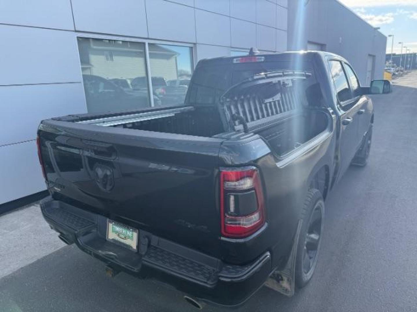 2019 BLACK /Black/Red, vinyl/cloth RAM 1500 Rebel Crew Cab SB 4WD (1C6SRFLT0KN) with an 5.7L V8 OHV 16V engine, 8-Speed Automatic transmission, located at 1235 N Woodruff Ave., Idaho Falls, 83401, (208) 523-1053, 43.507172, -112.000488 - Photo#4