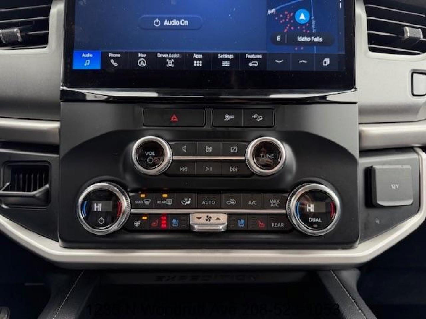2022 Agate Black Metallic /Black Onyx Ford Expedition MAX XLT 4WD (1FMJK1JT0NE) with an 3.5L V6 DOHC 24V FFV engine, 6-Speed Automatic transmission, located at 1235 N Woodruff Ave., Idaho Falls, 83401, (208) 523-1053, 43.507172, -112.000488 - Photo#22