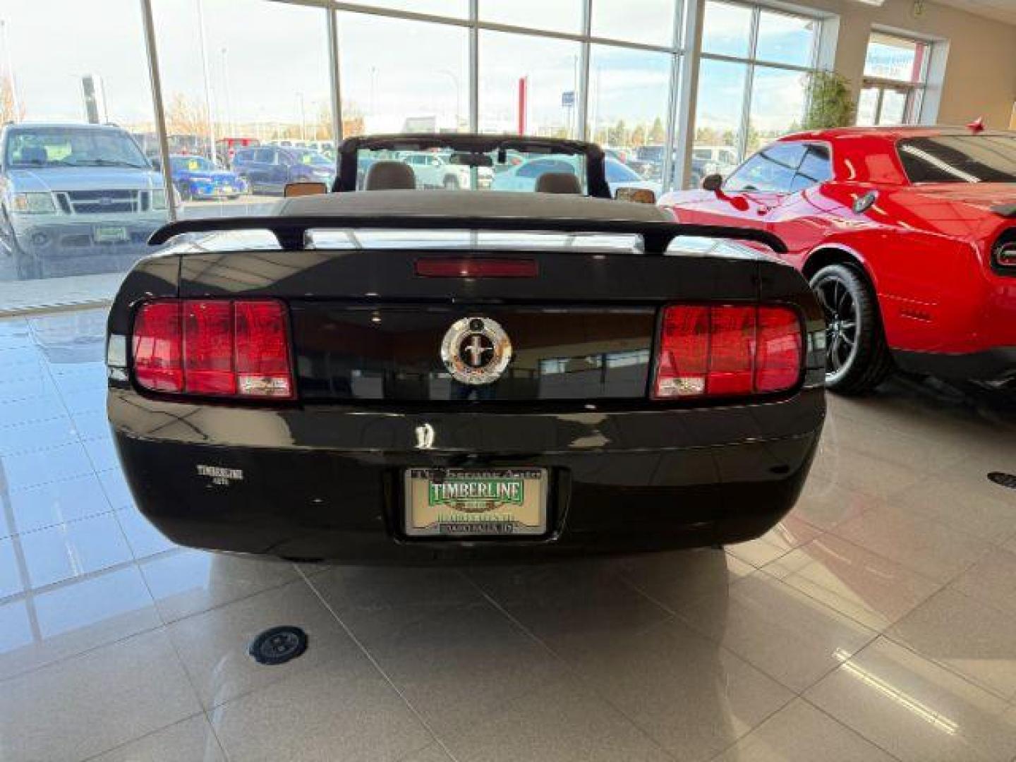 2006 BLACK /CLOTH Ford Mustang V6 Standard Convertible (1ZVFT84NX65) with an V6 engine, AUTOMATIC transmission, located at 1235 N Woodruff Ave., Idaho Falls, 83401, (208) 523-1053, 43.507172, -112.000488 - At Timberline Auto, finding a great deal on your next vehicle is always easy! Our experienced sales staff's goal is to help find you the right vehicle at the right price! Our knowledgeable finance department has options for almost any credit score. We offer extended service contract options to prote - Photo#3