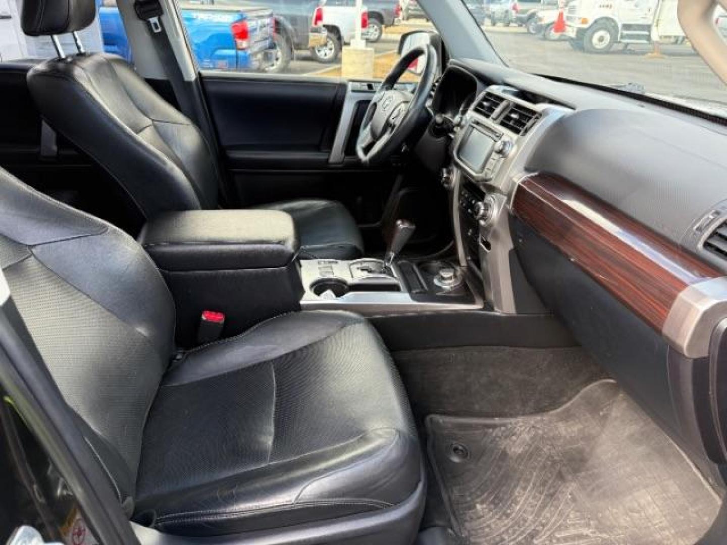 2018 Midnight Black Metallic /LEATHER Toyota 4Runner Limited 4WD V6 (JTEBU5JR3J5) with an 4.0L V6 DOHC 24V engine, AUTOMATIC transmission, located at 1235 N Woodruff Ave., Idaho Falls, 83401, (208) 523-1053, 43.507172, -112.000488 - Photo#33