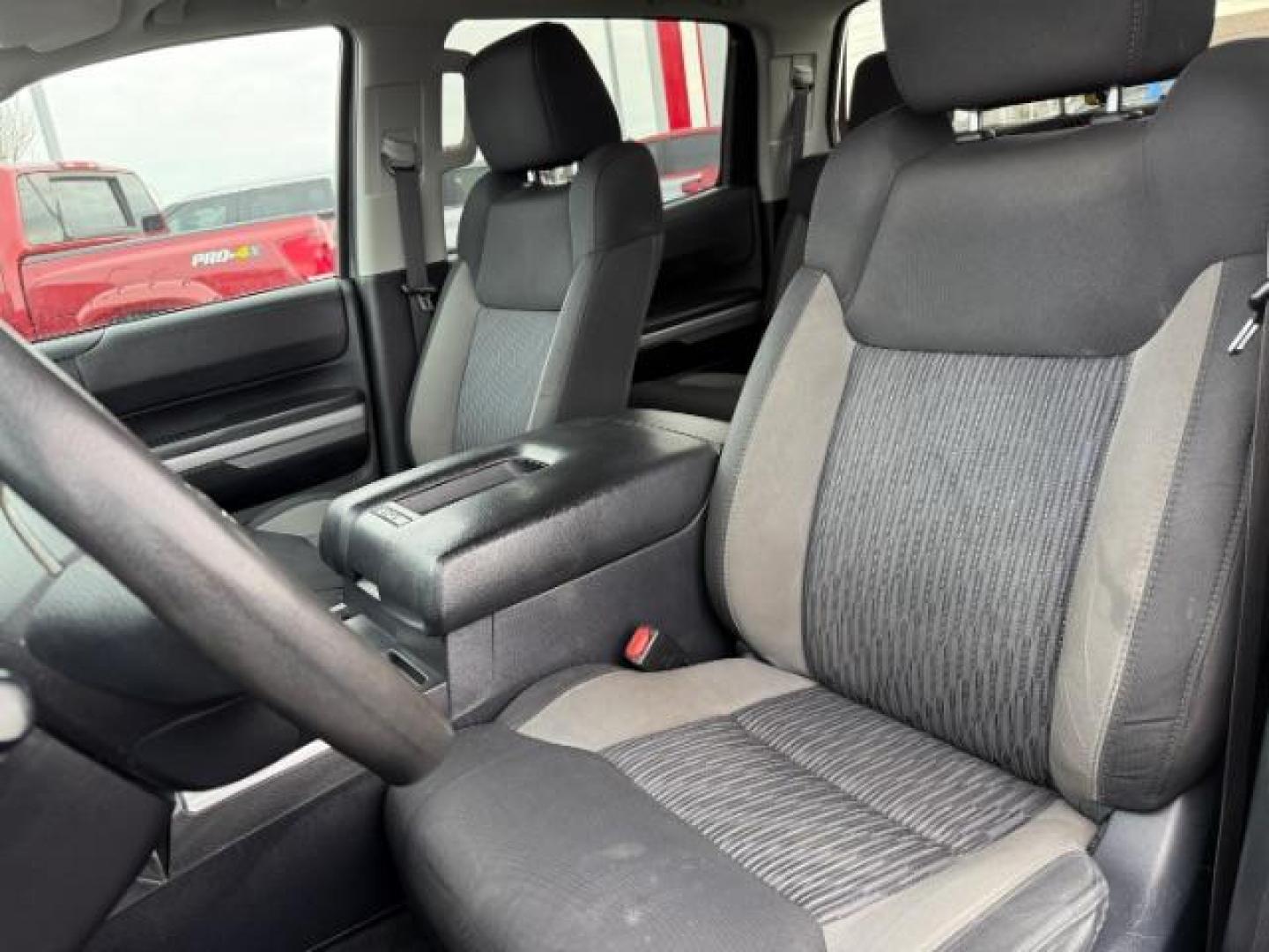 2017 Magnetic Gray Metallic /Black, cloth Toyota Tundra SR5 5.7L V8 CrewMax 4WD (5TFDY5F12HX) with an 5.7L V8 DOHC 32V engine, 6-Speed Automatic transmission, located at 1235 N Woodruff Ave., Idaho Falls, 83401, (208) 523-1053, 43.507172, -112.000488 - At Timberline Auto, finding a great deal on your next vehicle is always easy! Our experienced sales staff's goal is to help find you the right vehicle at the right price! Our knowledgeable finance department has options for almost any credit score. We offer extended service contract options to prote - Photo#15