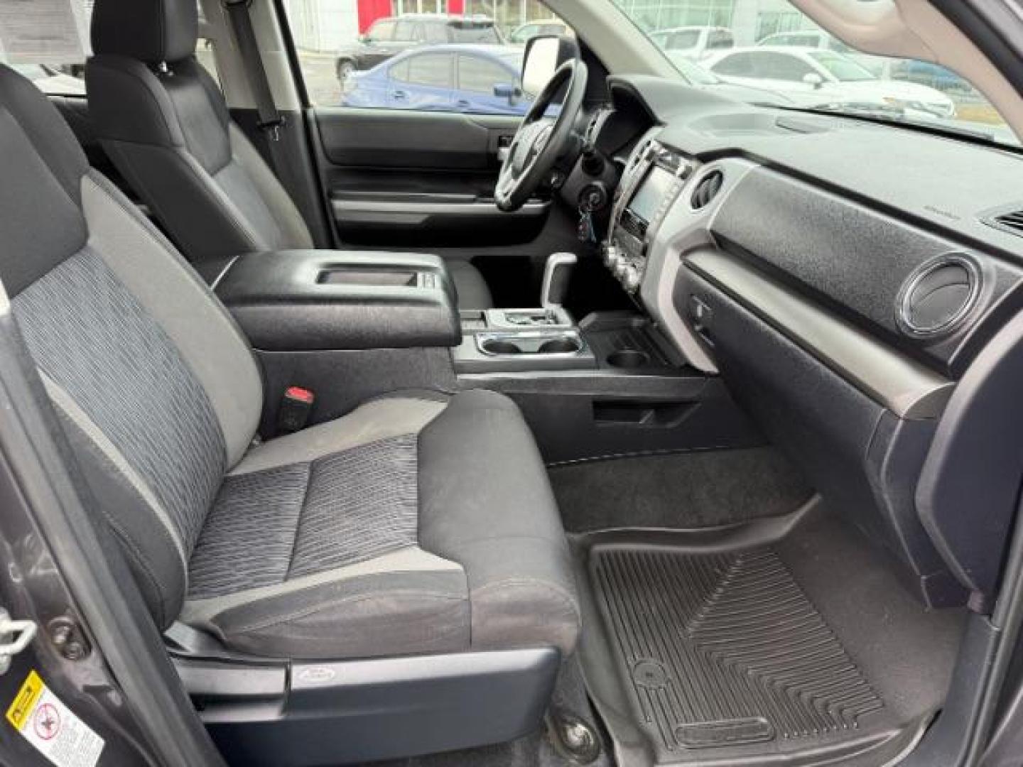 2017 Magnetic Gray Metallic /Black, cloth Toyota Tundra SR5 5.7L V8 CrewMax 4WD (5TFDY5F12HX) with an 5.7L V8 DOHC 32V engine, 6-Speed Automatic transmission, located at 1235 N Woodruff Ave., Idaho Falls, 83401, (208) 523-1053, 43.507172, -112.000488 - At Timberline Auto, finding a great deal on your next vehicle is always easy! Our experienced sales staff's goal is to help find you the right vehicle at the right price! Our knowledgeable finance department has options for almost any credit score. We offer extended service contract options to prote - Photo#17